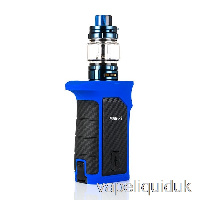 SMOK MAG P3 230W & TFV16 Starter Kit Blue / Black Vape Liquid